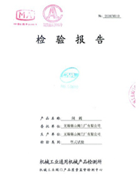 型(xíng)式試驗報告